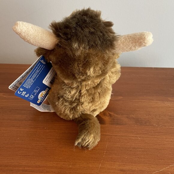 Build-A-Bear Mini Beans Tartan Highland Cow Plush - Picture 3 of 9